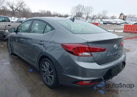 2019 Hyundai Elantra Limited z USA, uszkodzony, nr VIN 5NPD84LF2KH414940